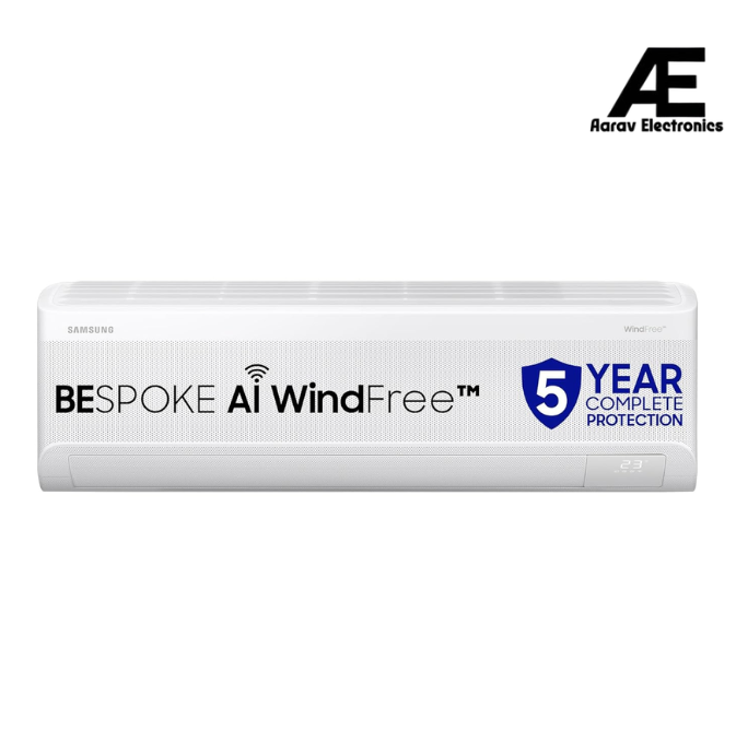 Samsung 2 Ton 3 Star AI Inverter Smart Windfree Split AC (BESPOKE AI, Energy Saving, Wi-Fi, Voice Control, Powerful Cooling, 100% Copper,4 Way swing, Convertible 5in1, AR60F24D13WNNA, White)