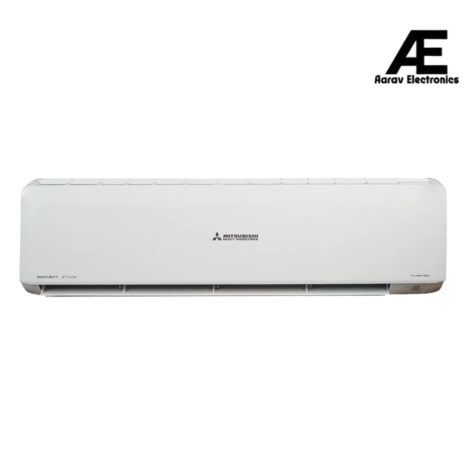 Mitsubishi Heavy 1.6 Ton 5 Star Inverter Split AC | 6900W Cooling, DC PAM Inverter, Smart Diagnosis. SRK18YXS2-W6 , White
