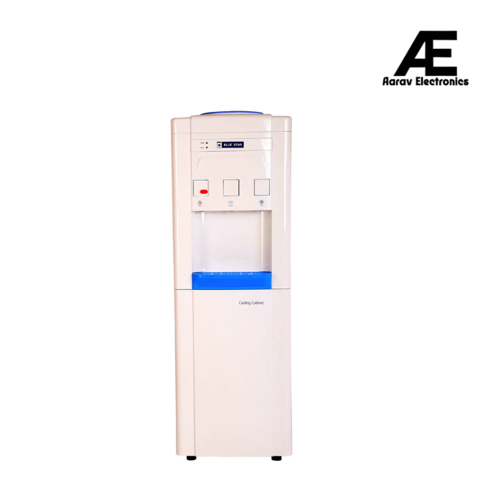 Bluestar Hot &amp; Cold Normal Cooling Cabinet Water Dispenser, Bwd3Fmrga, White, 14 liter