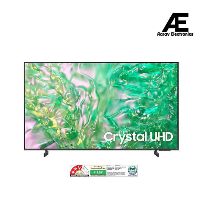 Samsung 85 Inch 4K Smart TV – 120Hz, Tizen, Crystal Processor UA85DU8300UXXL (Open box / Without box)