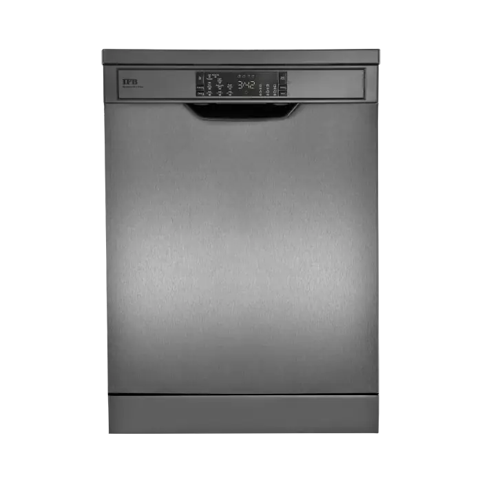 IFB Neptune VX1 Plus, Inox Grey, In Built Heater with Hygienic Steam Drying Built-in 15 Place Settings Dishwasher