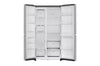 LG GL-B257JPZ3 650L 3 Star Side-by-Side Refrigerator with Convertible, Smart Inverter Compressor, Multi Air Flow, Smart Diagnosis™, Auto Smart Connect, Shiny Steel