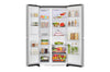 LG GL-B257JPZ3 650L 3 Star Side-by-Side Refrigerator with Convertible, Smart Inverter Compressor, Multi Air Flow, Smart Diagnosis™, Auto Smart Connect, Shiny Steel