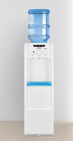 USHA Aquagenie Hot, Normal &amp; Cold Floor Standing Water Dispenser - Model: 63HNCSC3E10S (White)