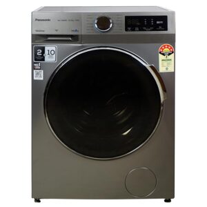 Panasonic 8 kg 5 Star Wi-Fi Fully Automatic Front Load Washing Machine (NA-148MR2L01, In-built Heater, Dark Silver)