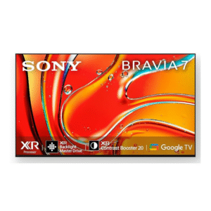 Sony 139 cm (55 inches) BRAVIA 7 4K Ultra HD AI Smart Mini LED Google TV K-55XR70 (Black)
