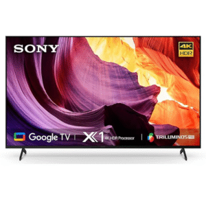 Sony Bravia 164 cm (65 inches) 4K Ultra HD Smart LED Google TV KD-65X80K (Black)