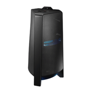 Samsung {MX-T70/XL) Sound Tower High Power Audio, Floor Standing Speaker, Bi-Directional Sound, Water Resistant, Party Lights, Bluetooth Multi-Connection, USB Music Playback (Black)