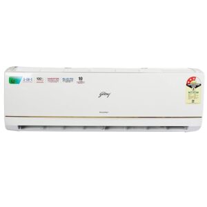 GODREJ 1 Ton 3 Star Copper, Convertible 5-in-1 Cooling,Insta Cool & Flexicool Split Air Conditioner (SIC 12TTC3 GWK, White)