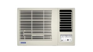 Blue Star 0.8 Ton 3 Star Fixed Speed Window AC (Copper, Turbo Cool, Fan Modes-Auto/High/Medium/Low, Hydrophilic Blue Fins, Dust Filters, Self-Diagnosis, WFD309L, White)