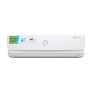 Godrej 1 Ton 3 Star Inverter Split AC (Copper, 2022 model, Nano-Coated anti-viral filter, AC 1T GIC 12TTC3-GVA, White)