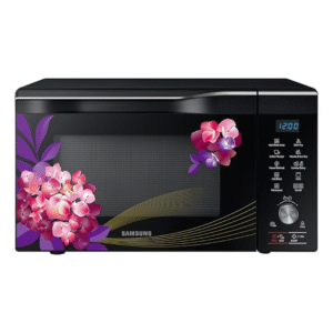 Samsung 32L Convection Microwave Oven (MC32K7056CH/TL, Black & Pattern, 10 Yr warranty)