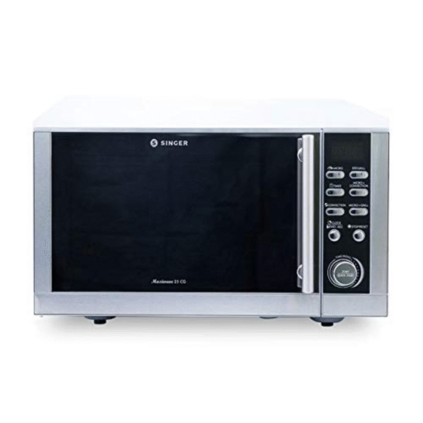 Singer Maxiwave 25CG Microwave Oven with 25 litre Capacity (Black & Silver)