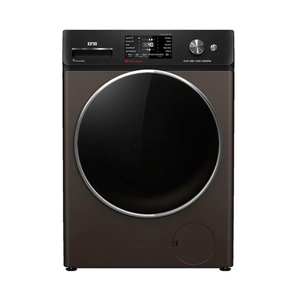 IFB 7 kg Fully Automatic Front Loading Washing Machine, Mocha Hairline Finish, ELITE MBN 7012HK