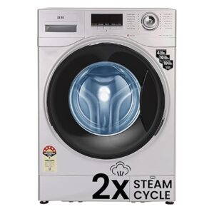IFB 9 Kg 5 Star Front Load Washing Machine 2X Power Dual Steam (EXECUTIVE SXS 9014, Silver, Active Color Protection, Hard Water Wash)