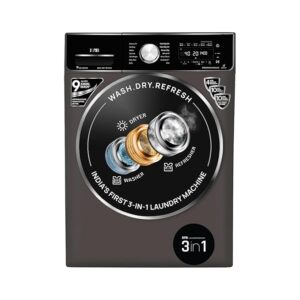 IFB Laundrimagic 3-in-1 8.5 Kg/6.5 Kg/2.5 Kg Inverter Washer Dryer Refresh (Executive ZXM, Mocha)