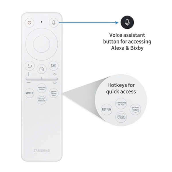 Samsung The Freestyle 100" Smart and Compact Portable LED Projector with in-Built OTT Apps (SP-LSP3BLAXXL, HDR10, Wi-Fi, 360 Sound, 180 Degree Projection Angle, Auto Focus & Auto Key Stone, White) - Image 10