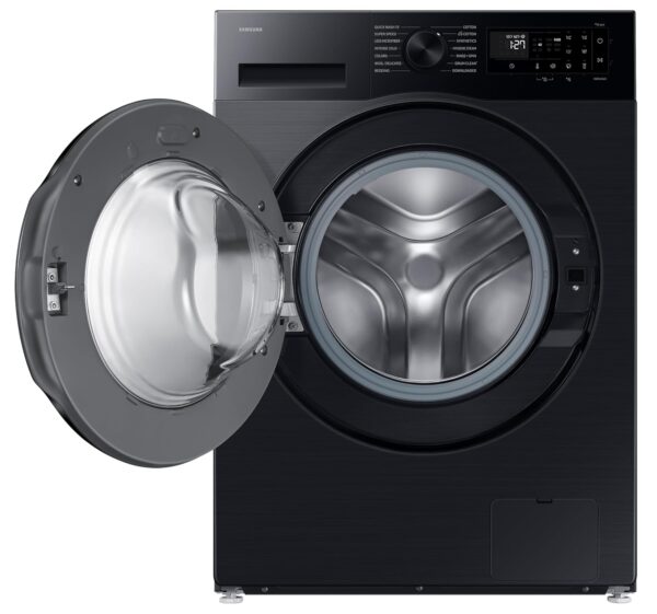 Samsung 12 kg, 5 Star, AI Ecobubble, Super Speed, Wi-Fi, Hygiene Steam with Inbuilt Heater, Digital Inverter, Fully-Automatic Front Load Washing Machine (WW12DG5B24ABTL, Black) - Image 15