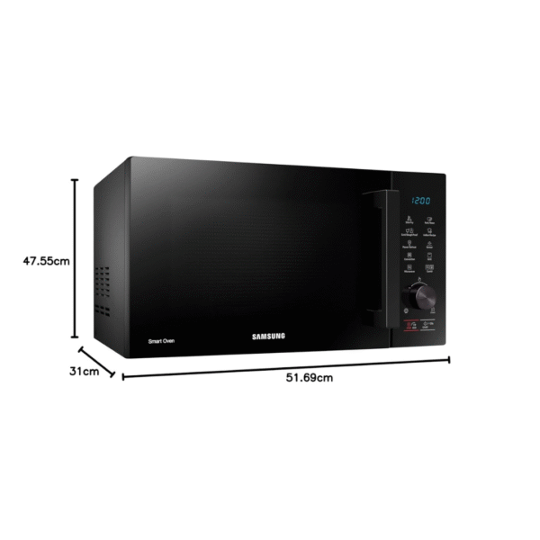 Samsung 28L Convection Microwave Oven (MC28A5147VK/TL, Black, 10 Yr warranty) - Image 10