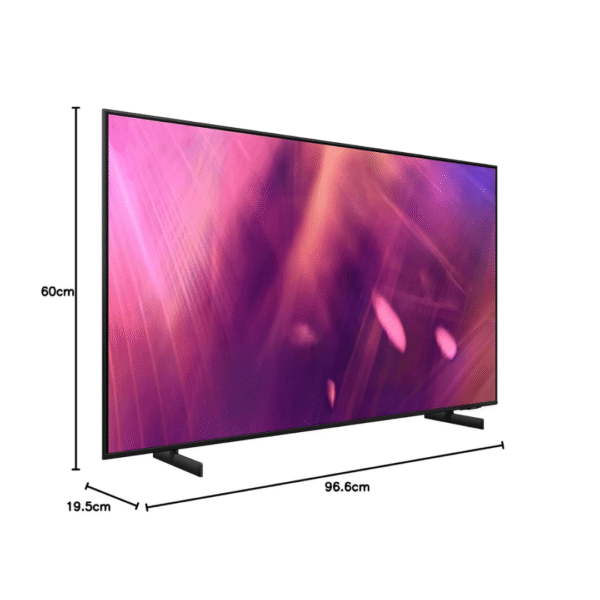 Samsung 109 cm (43 inches) 4K Ultra HD Smart LED TV UA43AU9070ULXL (Black) (2021 Model) - Image 3