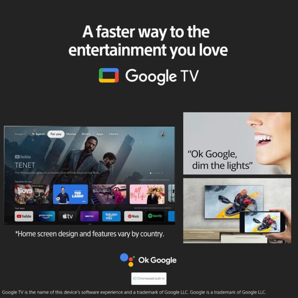 Sony Bravia 126 cm (50 inches) 4K Ultra HD Smart LED Google TV KD-50X80K (Black) - Image 11