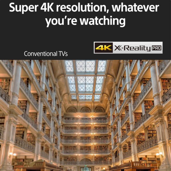 Sony Bravia 139 cm (55 inches) 4K Ultra HD Smart LED Google TV KD-55X75L (Black) - Image 9