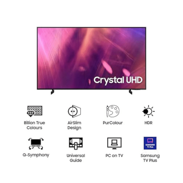 Samsung 109 cm (43 inches) 4K Ultra HD Smart LED TV UA43AU9070ULXL (Black) (2021 Model) - Image 2