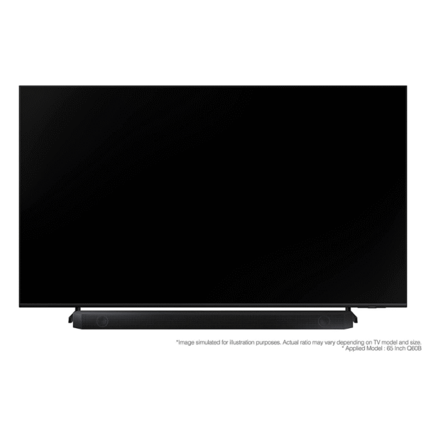 Samsung Q-Symphony Soundbar (HW-Q600C/XL), USB, Bluetooth with 3.1.2 Channel, Wireless Subwoofer, and 2 Up-Firing Speakers, Dolby Atmos Music (Black) - Image 14