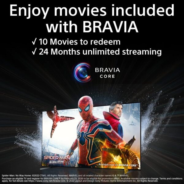 Sony Bravia 164 cm (65 inches) XR Series 4K Ultra HD Smart Full Array LED Google TV XR-65X90L (Black) - Image 10