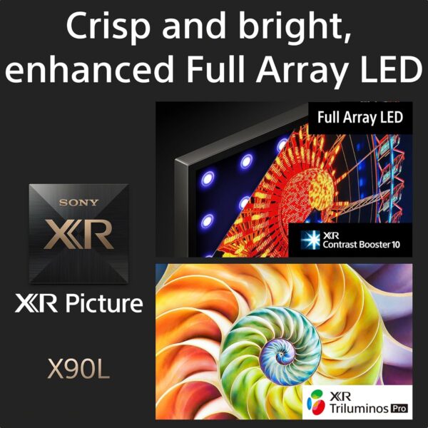 Sony Bravia 139 cm (55 inches) XR Series 4K Ultra HD Smart Full Array LED Google TV XR-55X90L (Black) - Image 4