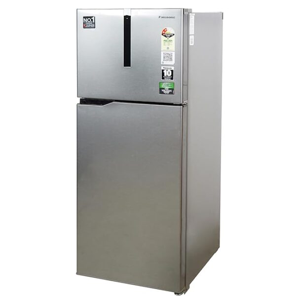 Panasonic 260 L Double Door 2 Star AI Enabled Inverter Technology Frost Free Refrigerator (NR-TH272BVHN, Electric Grey, Jumbo Fresh Vegetable Basket,2023 Model) - Image 6
