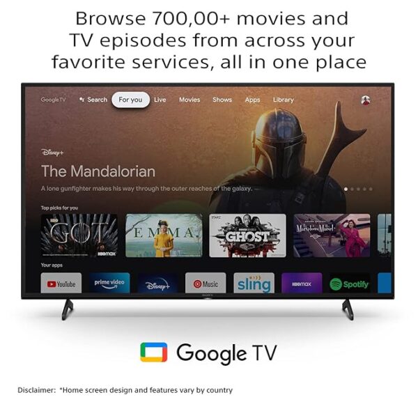 Sony Bravia 108 cm (43 inches) 4K Ultra HD Smart LED Google TV KD-43X75K (Black) (2022 Model) | with Alexa Compatibility - Image 13