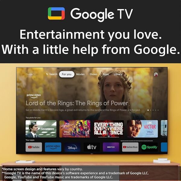 Sony Bravia 139 cm (55 inches) XR Series 4K Ultra HD Smart Full Array LED Google TV XR-55X90L (Black) - Image 13