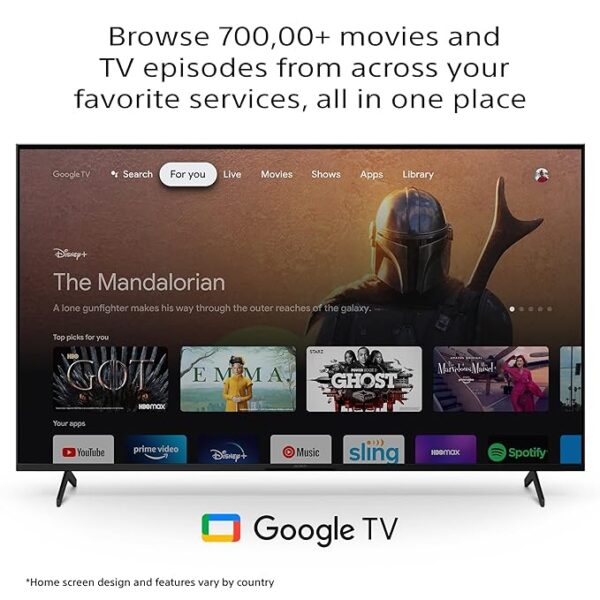 Sony Bravia 164 cm (65 inches) 4K Ultra HD Smart LED Google TV KD-65X80K (Black) - Image 18