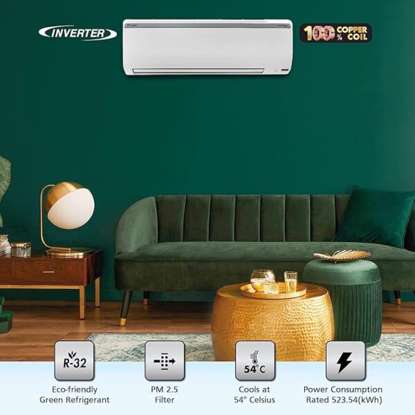 Daikin 1 Ton Inverter Split Ac 3 Star (Copper, FTKL-35UV16W, White) - Image 3