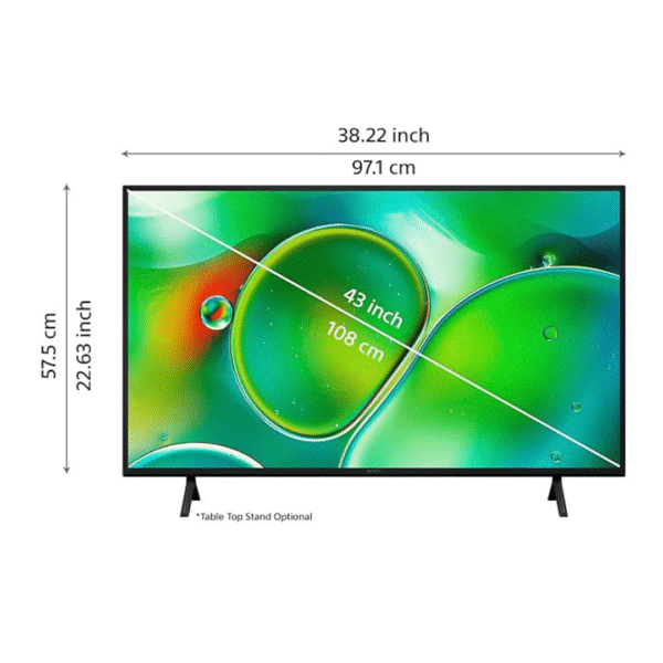 Sony BRAVIA 2 Series 108 cm (43 inches) 4K Ultra HD Smart LED Google TV K-43S30 (Black) - Image 2