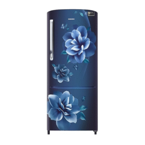 Samsung 223L 3 Star Inverter Direct-Cool Single Door Refrigerator (RR24C2723CU/NL,Camellia Blue) 2023 Model, Free 1 Year Extended warranty