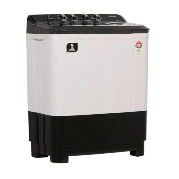 Samsung 9 kg, 5 star, Semi-Automatic Top Load Washing Machine (WT90C4260GG/TL, Air Turbo Drying, Light Gray, 2023 Model) - Image 2