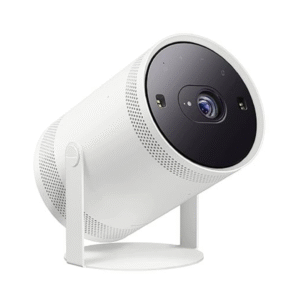 Samsung The Freestyle 100" Smart and Compact Portable LED Projector with in-Built OTT Apps (SP-LSP3BLAXXL, HDR10, Wi-Fi, 360 Sound, 180 Degree Projection Angle, Auto Focus & Auto Key Stone, White)