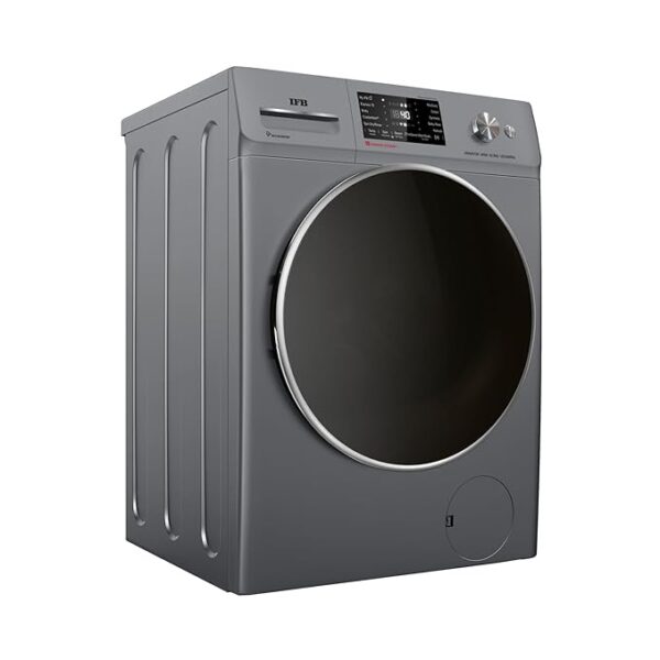 IFB 8 Kg 5 Star Front Load Washing Machine 2X Power Steam (SENATOR MSN 8012K, 1200 RPM, 2024 Model, Metallic Silver, Touch Control + Knob In-built Heater, 4 years Comprehensive Warranty) - Image 6