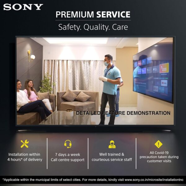 Sony Bravia 164 cm (65 inches) XR Series 4K Ultra HD Smart Full Array LED Google TV XR-65X90L (Black) - Image 4