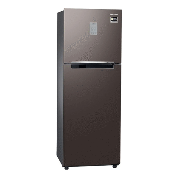 Samsung 236 L, 2 Star, Bespoke Convertible, Digital Inverter with Display, Frost Free Double Door Refrigerator (RT28CB732C2/HL, Cotta Steel Charcoal, 2023 Model) - Image 3
