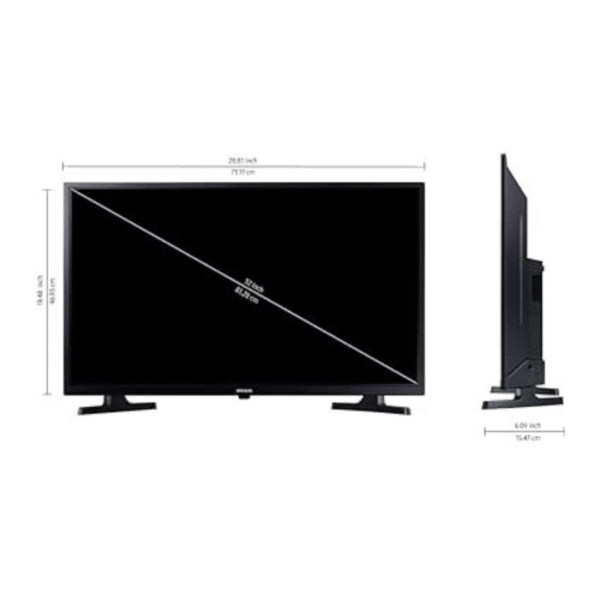 Samsung 80 cm (32 Inches) HD Ready LED TV 32T4050 (Black) - Image 3