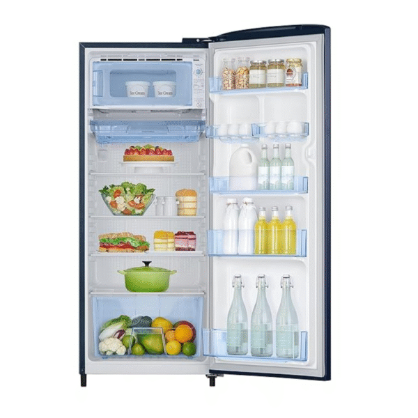 Samsung 223L 3 Star Inverter Direct-Cool Single Door Refrigerator (RR24C2723CU/NL,Camellia Blue) 2023 Model, Free 1 Year Extended warranty - Image 4