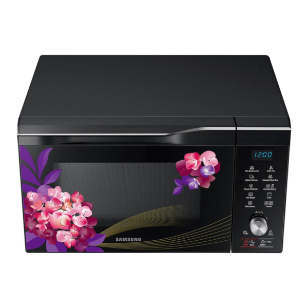Samsung 32L Convection Microwave Oven (MC32K7056CH/TL, Black & Pattern, 10 Yr warranty) - Image 4