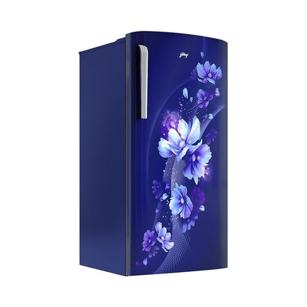 Godrej 180 L 3 Star Direct Cool Turbo Cooling Technology With Upto 24 Days farm Freshness Single Door Refrigerator (RD EMARVEL 207C THF AT BL, Aster Blue) - Image 4
