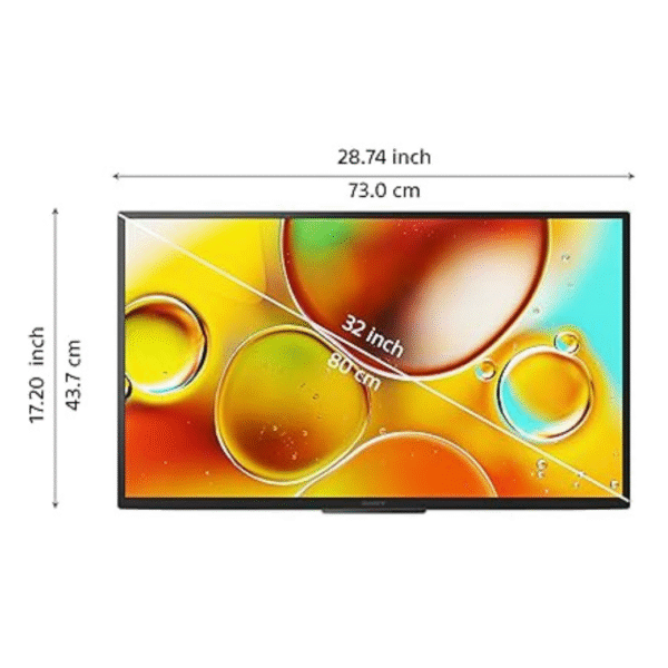 Sony BRAVIA 80 cm (32 inches) HD Ready Smart LED Google TV KD-32W835 (Black) - Image 7