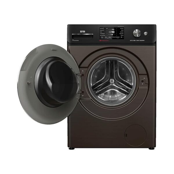 IFB 7 kg Fully Automatic Front Loading Washing Machine, Mocha Hairline Finish, ELITE MBN 7012HK - Image 3
