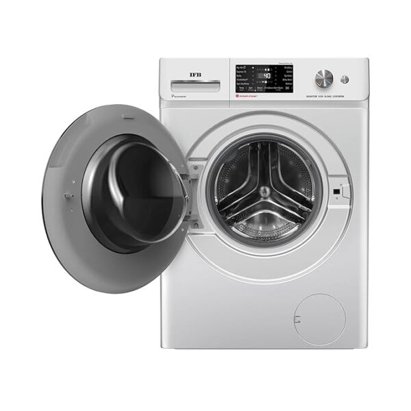 IFB 8 Kg 5 Star Powered by AI with 9 Swirl Wash, Fully Automatic Front Load Washing Machine (Senator SXN 8012K,Steam Refresh Program with Eco Inverter, Senator SXN 8012K, 2024) - Image 4