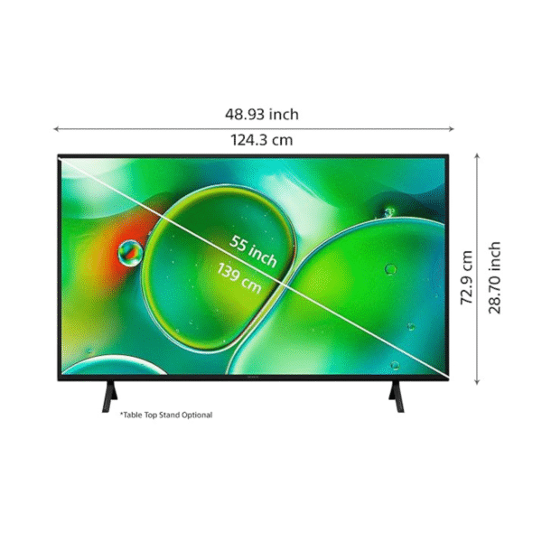 Sony 139 cm (55 inches) BRAVIA 2 4K Ultra HD Smart LED Google TV K-55S25 (Black) - Image 5